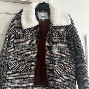 Houndstooth Winter Jacket